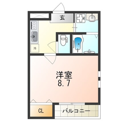 フジパレス長吉川辺ノースの物件間取画像